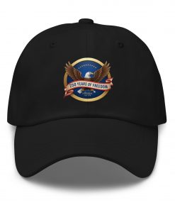 Alternative view of 250 Years of Freedom Baseball Hat | Commemorative Patriotic Cap
