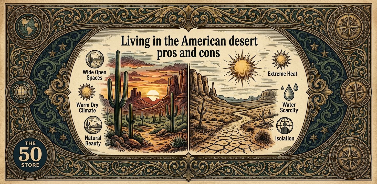 Living in the American desert pros and cons - The50 Store