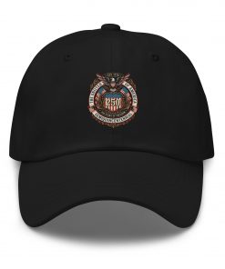 Alternative view of USA 250th Semiquincentennial Vintage Emblem Dad Hat – America's 250 Years of Freedom Celebration Cap