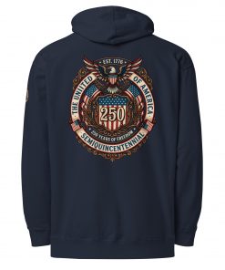 USA 250th Semiquincentennial Vintage Emblem Hoodie
