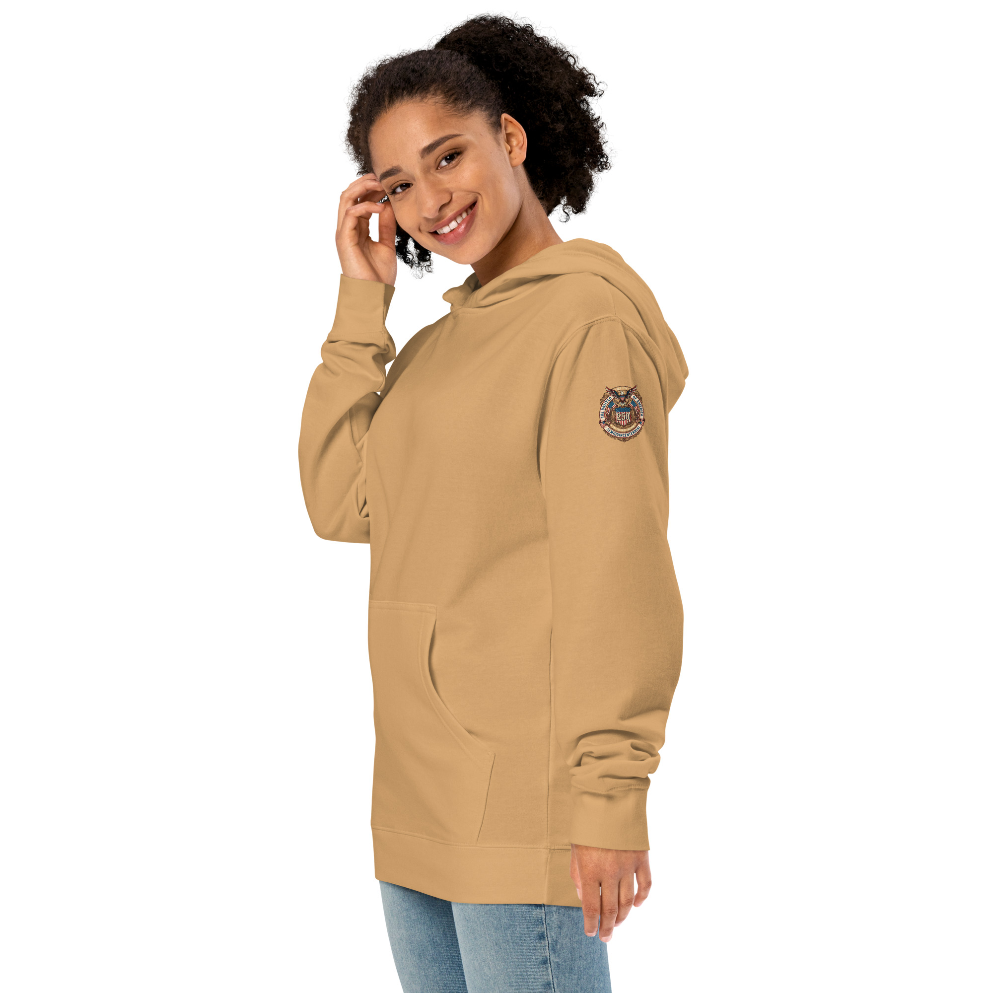 USA 250th Semiquincentennial Vintage Emblem Hoodie - Image 7