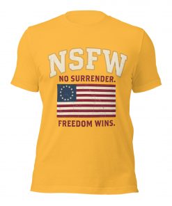 Alternative view of Funny NSFW Acronym Adult T-Shirt