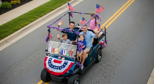 4th of July family parade